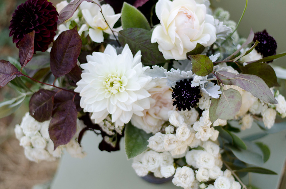 home grown wedding bouquet