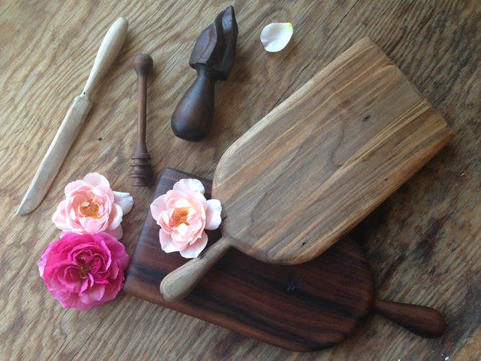 handmade wooden cool walnut cutting boards